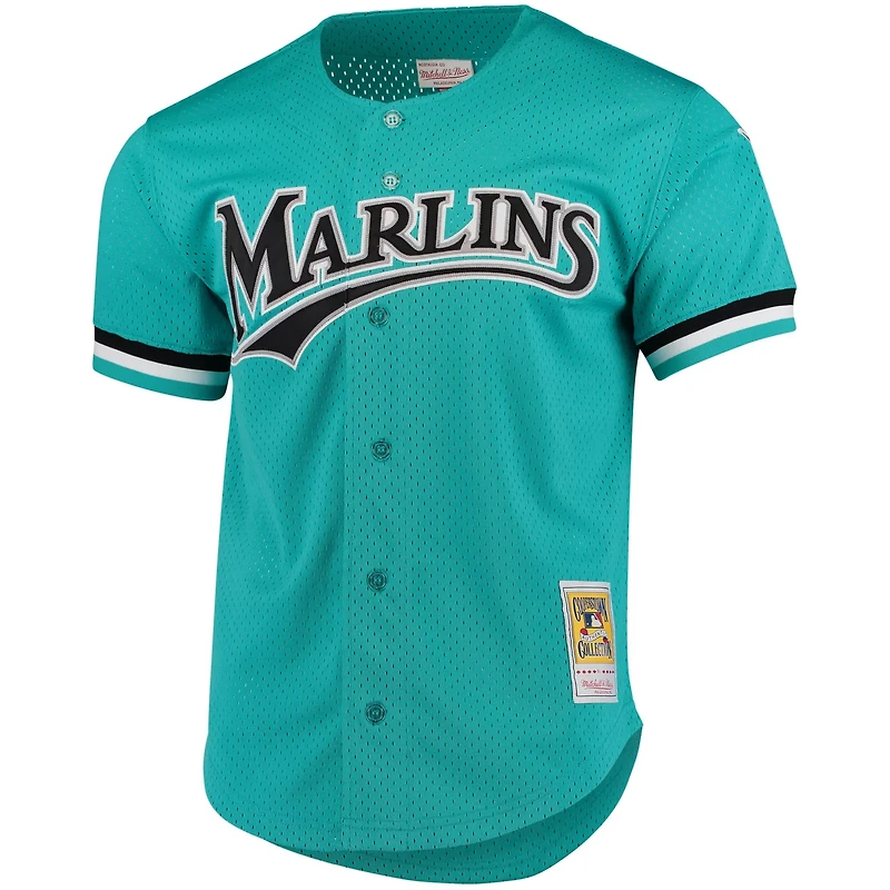 Mitchell  Ness Andre Dawson Florida Marlins Cooperstown Collection Mesh Batting Practice Button-Up Jersey