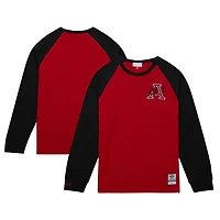 Mitchell  Ness Arkansas Razorbacks Legendary Slub Raglan Long Sleeve T-Shirt