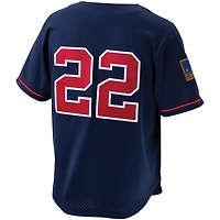 Mitchell  Ness Bo Jackson California Angels Cooperstown Collection Mesh Batting Practice Button-Up Jersey