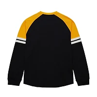 Mitchell  Ness Boston Bruins Thermal Henley Long Sleeve T-Shirt