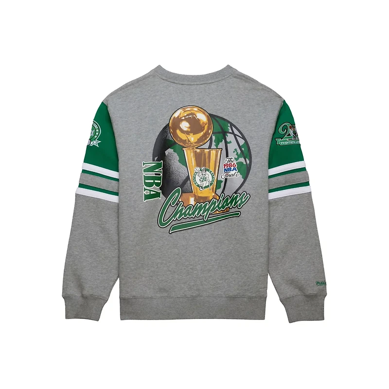 Mitchell  Ness Boston Celtics Hardwood Classics All Over 40 Pullover Sweatshirt