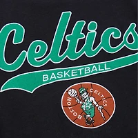 Mitchell  Ness Boston Celtics Hardwood Classics Felt Applique Slub T-Shirt