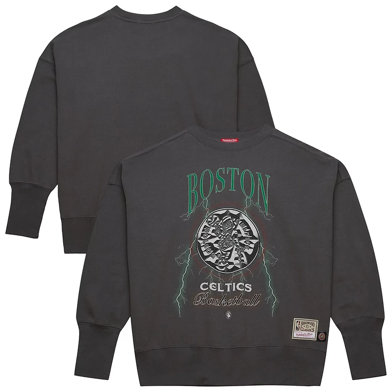 Mitchell  Ness Boston Celtics Hardwood Classics Lightweight Pullover Sweatshirt