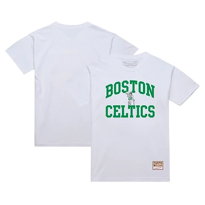 Mitchell  Ness Boston Celtics Hardwood Classics Vintage Warm Up T-Shirt