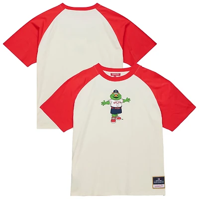 Mitchell  Ness Boston Red Sox Boyfriend Raglan T-Shirt