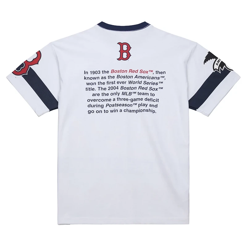 Mitchell  Ness Boston Red Sox Cooperstown Collection Team Origins Premium T-Shirt