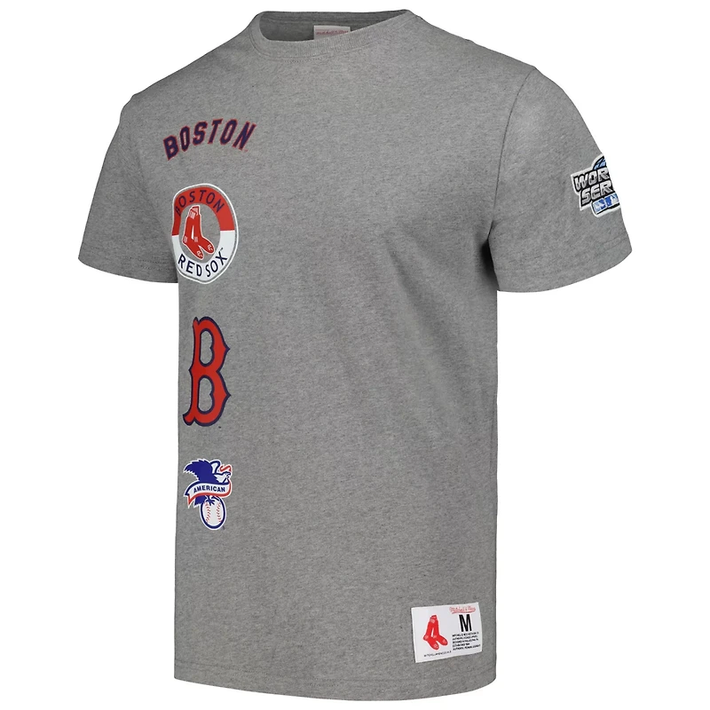 Mitchell  Ness Boston Sox Cooperstown Collection City Collection T-Shirt