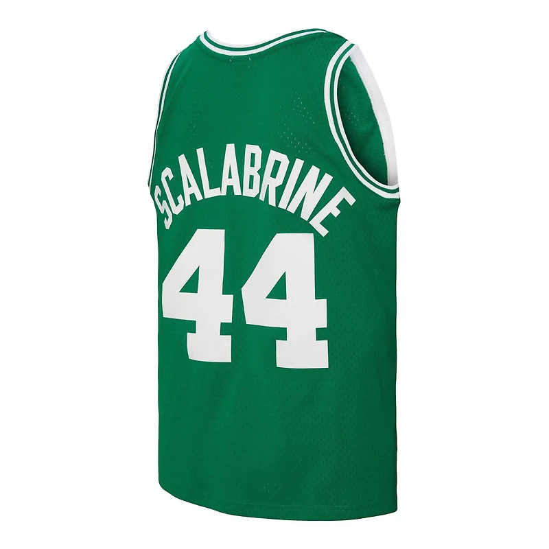 Mitchell Ness Brian Scalabrine Kelly Boston Celtics 2007 08 Hardwood Classics Swingman Jersey
