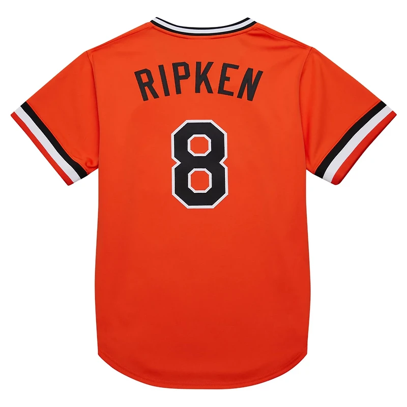 Mitchell Ness Cal Ripken Jr Baltimore Orioles 2001 Cooperstown Collection Authentic Throwback Jersey