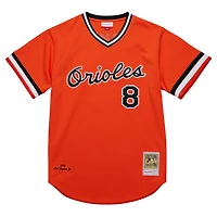 Mitchell  Ness Cal Ripken Jr Baltimore Orioles 2001 Cooperstown Collection Authentic Throwback Jersey
