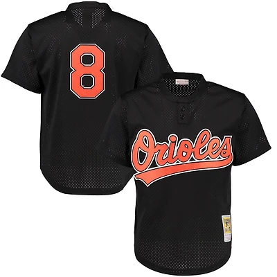Mitchell  Ness Cal Ripken Jr Baltimore Orioles Cooperstown Mesh Batting Practice Jersey