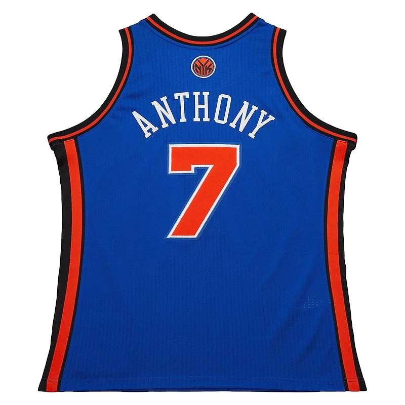 Mitchell  Ness Carmelo Anthony New York Knicks 2010 11 Hardwood Classics Authentic Jersey