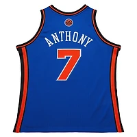 Mitchell  Ness Carmelo Anthony New York Knicks 2010 11 Hardwood Classics Authentic Jersey