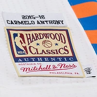Mitchell  Ness Carmelo Anthony New York Knicks 2015-16 Hardwood Classics Authentic Jersey
