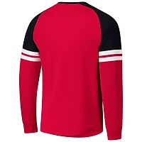 Mitchell & Ness Chicago Blackhawks Thermal Henley Long Sleeve T-Shirt