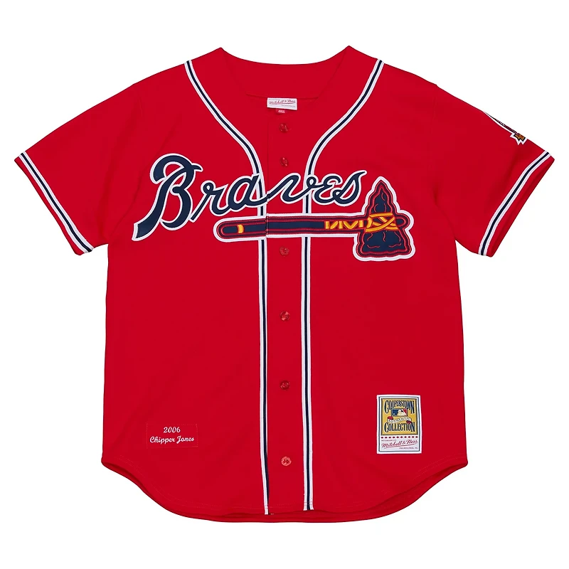 Mitchell Ness Chipper Jones Atlanta Braves 2006 Cooperstown Collection Authentic Jersey