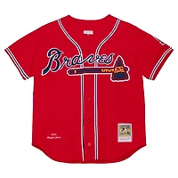 Mitchell  Ness Chipper Jones Atlanta Braves 2006 Cooperstown Collection Authentic Jersey
