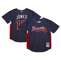 Mitchell  Ness Chipper Jones Atlanta Braves Cooperstown Collection 2007 Batting Practice Jersey