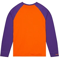 Mitchell  Ness Clemson Tigers Legendary Slub Raglan Long Sleeve T-Shirt