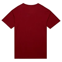 Mitchell  Ness Cleveland Cavaliers Hardwood Classics Felt Applique Slub T-Shirt