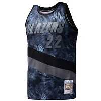 Mitchell  Ness Clyde Drexler Portland Trail Blazers Hardwood Classics 1991 92 Tie-Dye Swingman Jersey