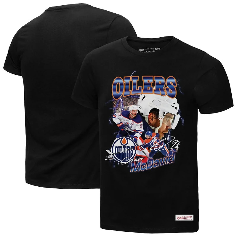 Mitchell  Ness Connor McDavid Edmonton Oilers 20 Player Graphic T-Shirt
