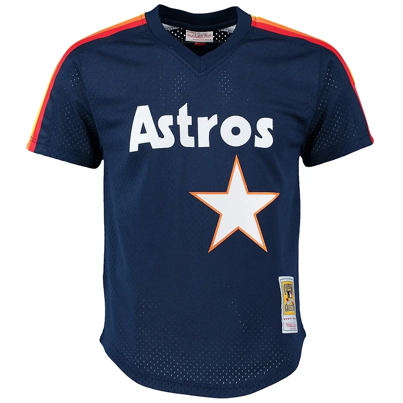 Mitchell Ness Craig Biggio Houston Astros Cooperstown Mesh Batting Practice Jersey