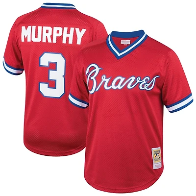Mitchell  Ness Dale Murphy Atlanta Braves Cooperstown Collection Mesh Batting Practice Jersey