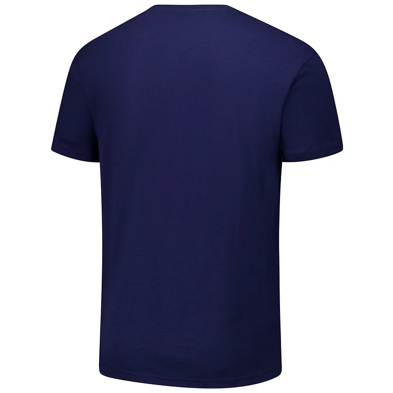 Mitchell  Ness Dallas Mavericks Hardwood Classics Felt Applique Slub T-Shirt