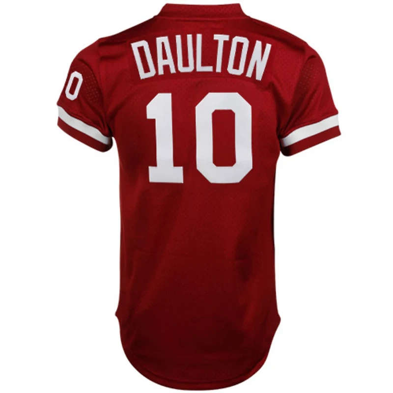 Mitchell  Ness Darren Daulton Philadelphia Phillies Cooperstown Mesh Batting Practice Jersey