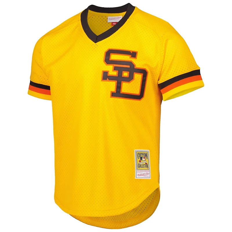 Mitchell  Ness Dave Winfield San Diego Padres Cooperstown Collection Mesh Batting Practice Jersey