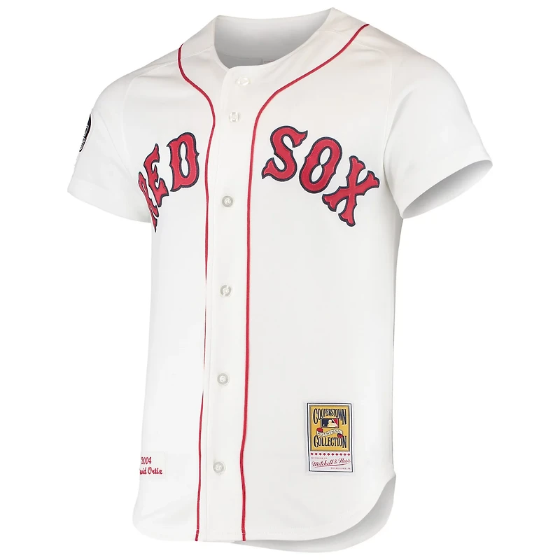 Mitchell Ness David Ortiz Boston Red Sox 2004 Cooperstown Collection Home Authentic Jersey