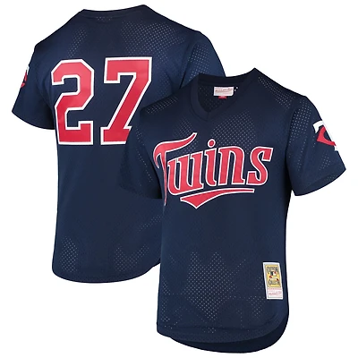 Mitchell  Ness David Ortiz Minnesota Twins 2002 Cooperstown Collection Mesh Batting Practice Jersey