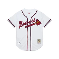 Mitchell  Ness Deion Sanders Atlanta Braves Cooperstown Collection 1992 Authentic Jersey