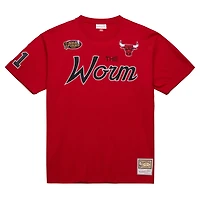 Mitchell  Ness Dennis Rodman Chicago Bulls Premium Nickname T-Shirt