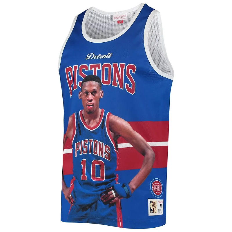Mitchell Ness Dennis Rodman Detroit Pistons Hardwood Classics Player Tank Top
