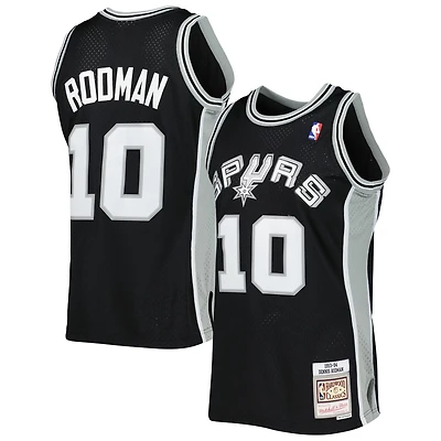 Mitchell  Ness Dennis Rodman San Antonio Spurs 2001/02 Hardwood Classics Swingman Jersey