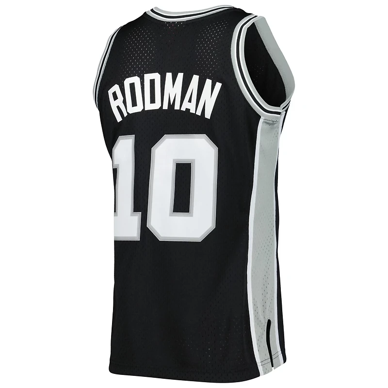 Mitchell  Ness Dennis Rodman San Antonio Spurs 2001/02 Hardwood Classics Swingman Jersey
