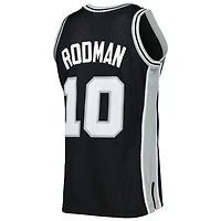 Mitchell  Ness Dennis Rodman San Antonio Spurs 2001/02 Hardwood Classics Swingman Jersey