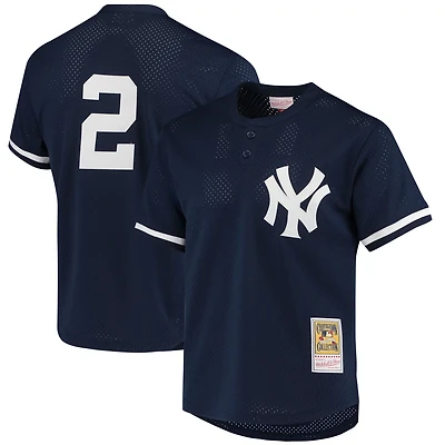 Mitchell  Ness Derek Jeter New York Yankees Cooperstown Collection 1995 Batting Practice Jersey