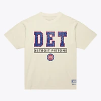 Mitchell  Ness Detroit Pistons Abbrev Arch T-Shirt
