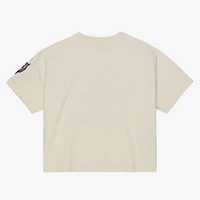 Mitchell  Ness Detroit Tigers Cooperstown Yacht Rock Boxy Cropped T-Shirt