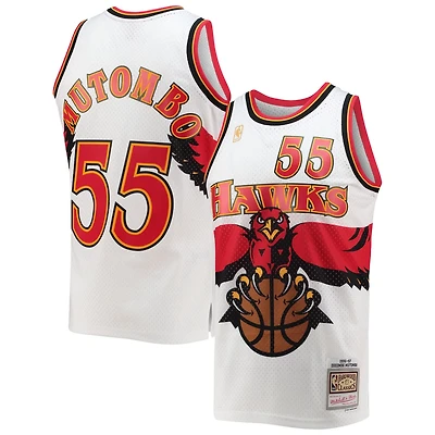 Mitchell  Ness Dikembe Mutombo Atlanta Hawks 2001/02 Hardwood Classics Swingman Jersey