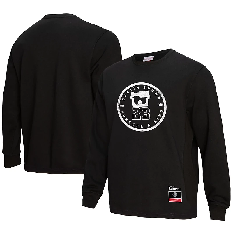 Mitchell  Ness Dustin Los Angeles Kings Forever A King Long Sleeve T-Shirt