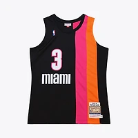 Mitchell  Ness Dwyane Wade Miami Heat 2005-06 Hardwood Classics Authentic Jersey