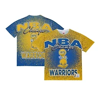 Mitchell  Ness en State Warriors Hardwood Classics 1975 NBA Champions Champ City T-Shirt