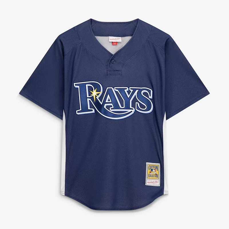 Mitchell Ness Evan Longoria Tampa Bay Rays Authentic Batting Practice Jersey