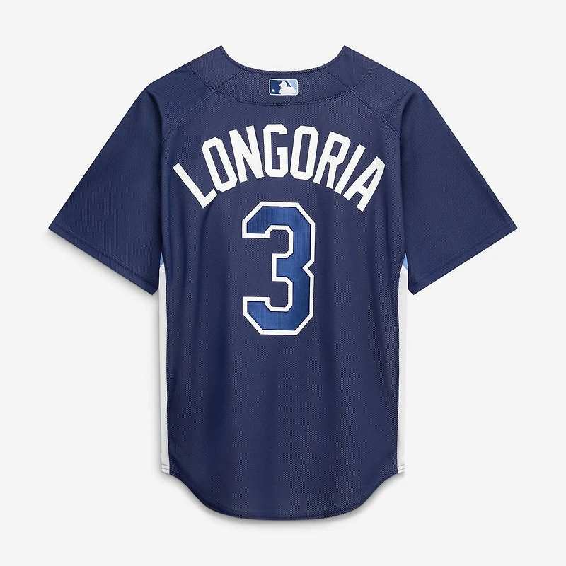 Mitchell Ness Evan Longoria Tampa Bay Rays Authentic Batting Practice Jersey