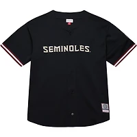 Mitchell  Ness Florida State Seminoles On The Clock Full-Button Fashion Jersey