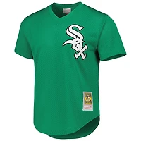 Mitchell  Ness Frank Thomas Chicago White Sox Cooperstown Collection Authentic St Patrick's Day 1996 Batting Practice Jersey